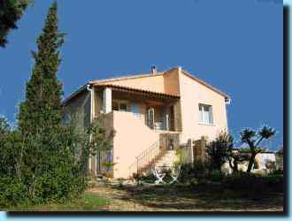 Les Amandons, our partner's place in the Luberon . . .