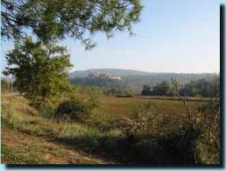 Beautiful village of Grambois in Luberon