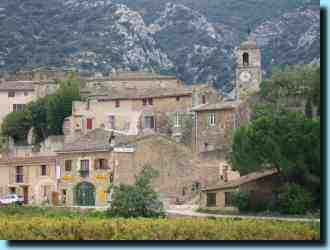 Beautiful vilage of Maubec in Luberon